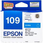 epson爱普生t1091黑色彩色，109墨盒1100600f650fn700fw80w