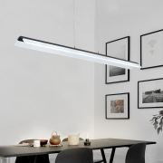 长条led办公室吊灯创意，个性亚克力灯具长方形工作室简约网红