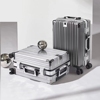铝合金行李箱潮流拉杆箱女时尚密码箱万向轮静音大容量加厚旅行箱