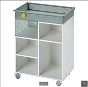 IKEA宜家约弗宁手推车书柜置物架储物柜儿童简易收纳国内书架