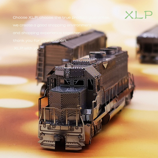 全金属diy拼装模型3D迷你立体拼图 创意 益智  摆件 装甲列车