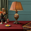 凡丁堡欧式台灯卧室奢华复古美式台灯，卧室网红床头灯客厅乡村创意