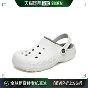韩国直邮Crocs 运动沙滩鞋/凉鞋 卡駱馳/木屐/毛皮/拖鞋/白色/205