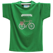 自行车潮牌夏季短袖t恤男大码210斤230宽松纯棉240半袖打底衫
