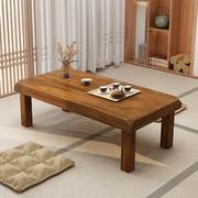 实木茶几桌客厅家用小户型阳台，两用小桌子，餐桌木质简约新中式茶桌