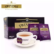 英国川宁twinings红茶欧式大吉岭25片装袋泡茶红茶，包奶茶(包奶茶)专用