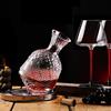 玻璃醒酒器家用葡萄酒红酒杯，香槟杯红杆，黑底家用玻璃红酒的醒酒器