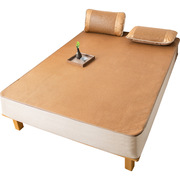 滕凉席席子可折叠编夏天冰，凉床夏季床上成人，两面用2米乘2米2