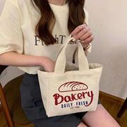 饭盒袋可爱简约帆布包手提袋搭日式文艺小容量手提便当餐盒包