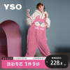 yso酷猫系列冬季睡衣女珊瑚绒卡通连体睡衣可外穿家居服D