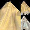 金银色造型网特硬加硬网纱布料塑形挺阔裙撑定型面料立体高亮光泽