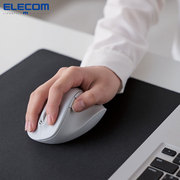 ELECOM无线蓝牙握感鼠标静音鼠标办公有线鼠标台式电脑笔记本滑鼠