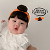 ins韩国婴儿假发发带丸子头宝宝护囟门发饰儿童刘海百搭头饰