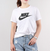 nike耐克女装圆领休闲运动短袖t恤bv6170-100-051
