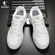 乔丹男鞋板鞋2024夏季低帮透气休闲白色，运动鞋小白鞋