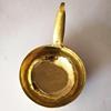铜瓢黄铜水瓢传统老式手工锻加厚铜瓢铜水勺铜勺子铜锅火锅