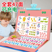 点读书幼儿有声读物早教挂图宝宝启蒙学习发声书儿童拼音益智玩具