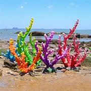 来图定制玻璃纤维海洋动物，景观装饰品仿真贝壳，海螺造景摆件小鱼珊