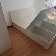 双人床板式床1.8米1.5米箱体床1.2米单人，硬板床出租房经济型用床