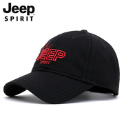 2024吉普jeep春夏，纯棉棒球帽男女运动帽子，透气字母帽子