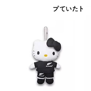 日本hellokitty正版橄榄球凯蒂猫kt猫公仔玩偶毛绒包挂件钥匙挂饰