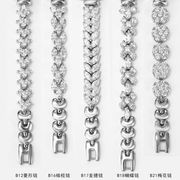 royalcrown萝亚克朗，手表配套镶嵌表链满天星，锆石表链均有
