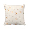 白色梨花花瓣花卉植物方形抱枕靠枕沙发靠垫双面含芯礼物