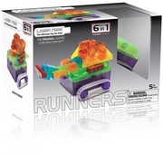 LASER PEGS Runners 科学电路电动坦克玩具车3D立体光效拼插积木