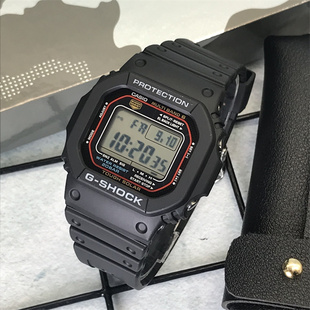 卡西欧电波方块gwb5600gshock40周年，限定光能蓝牙手表gw-b5600
