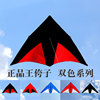 王侉子(王侉子)潍坊风筝大型三角，伞布碳杆成人，微风易飞精细做工微风风筝