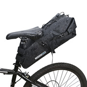 rzahuahu自行车包全防水尾包大容量，后座包公路(包公路，)山地车配件骑行装备
