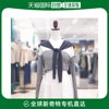 韩国直邮ab.f.z 毛衣 ABFG 条纹细节 暗灰色 针织衫 披肩 套装