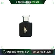 美国直邮Ralph Lauren拉夫劳伦男士淡香水EDT黑色马球迷人75ml