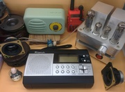 库存 钟控收音机 调频 长波 中波 短波 液晶屏 kh2026