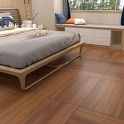木纹瓷砖800x800客厅卧室仿实木地板砖别墅酒店，餐厅格子木纹砖