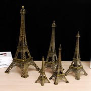 巴黎埃菲尔铁塔摆件模型创意生日礼物家居客厅小工艺品酒柜装饰品
