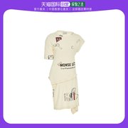 香港直邮MONSE 女乳白色女士T恤 MR19L0518PPJ-IVORYT恤