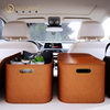 bencross汽车后备箱收纳箱车载用品，大号加厚带盖储物筐尾箱置物盒