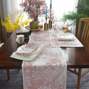 瑞典Ekelund 美式桌旗欧式高档奢华茶几布北欧现代简约纯棉餐桌布