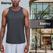 美国siairoy男生运动背心，跑步篮球健身服，宽松户外透气速干上衣