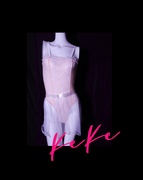 KeKe 彩色糖果系列 粉色蕾丝拼接连体衣显白纯欲两件套