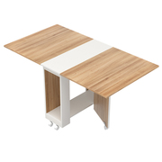折叠桌小户型家用饭桌长方形可移动折叠餐桌椅出租房简易吃饭桌子