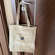 时尚布袋日韩文艺范书袋(范书袋)单肩手提袋高档购物袋，青年杂物袋气质袋