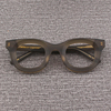 MOSCOT LEMTOSH镜架女欧美板材复古粗厚宽边框哑灰绿X磨砂眼镜框