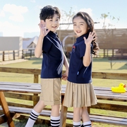 幼儿园园服夏季英伦学院风班服套装六一合唱毕业服小学生校服夏装