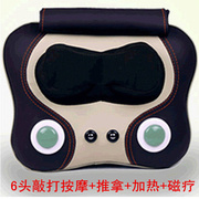 温玉按摩枕电动热敷家用按摩器颈部，腰部背部按摩靠垫定制