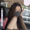 Artec UV防晒口罩女透气夏季防紫外线立体护眼角薄款冰丝带呼吸孔