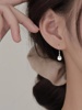 925纯银猫眼石耳环，小众女轻奢耳钉，2023高级耳饰