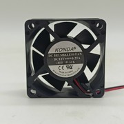 konda602512v0.25a6cm厘米公分静音，电脑机箱电器电源散热风扇