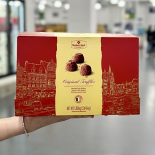 山姆会员店Member's Mark松露巧克力原味比利时进口零食礼盒包装